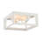 Marleni 2-Light Flush Mount in Natural White