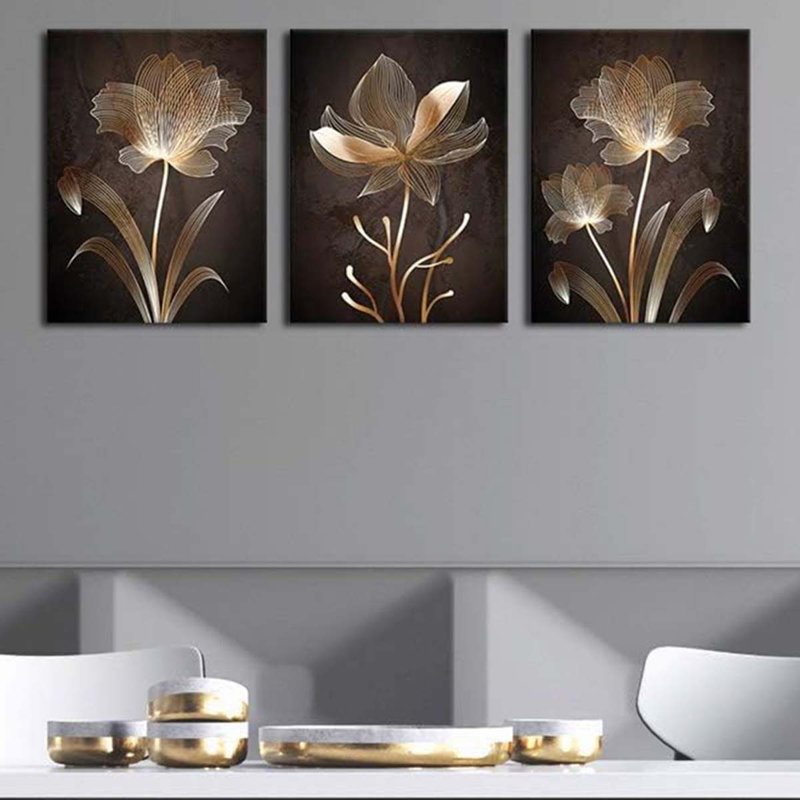 3 Piece Wrapped Canvas Print
