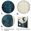 Bleu sarcelle jaune Mid Century Minimalist Rain II - Minimalisme, art mural-397856083-397856080