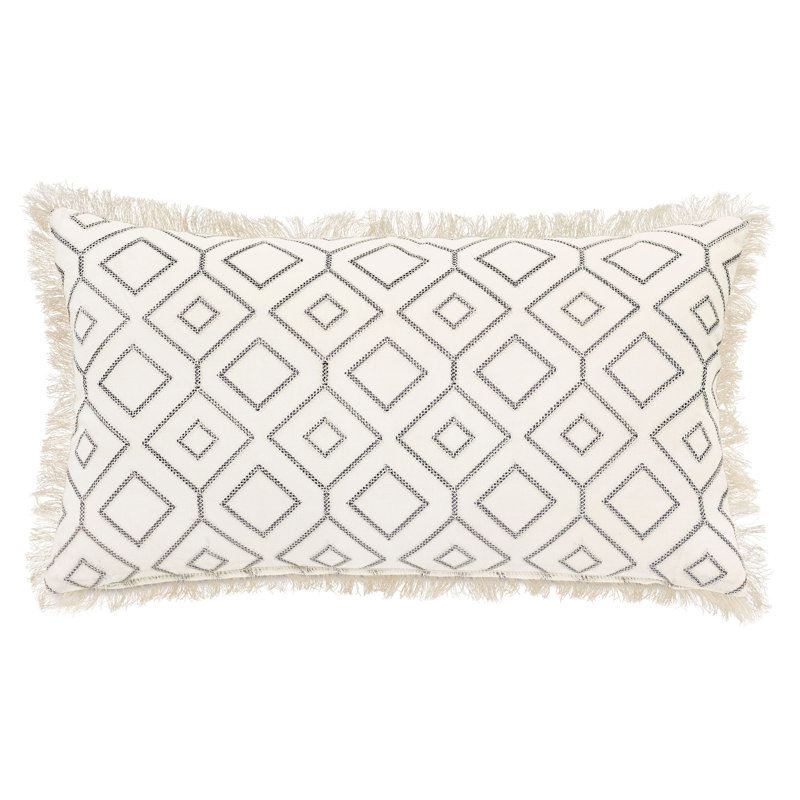 Freya Lumbar Pillow Cover & Insert, Rectangle 15"H x 26"W