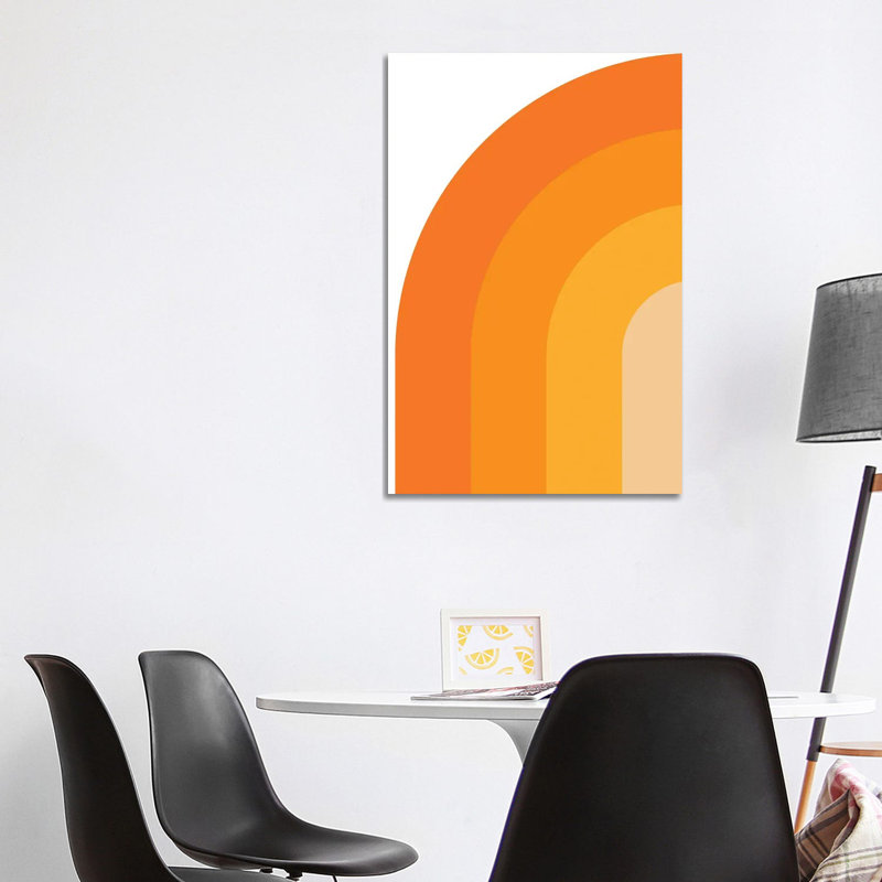 Abstract Geometric XXX - Print on Canvas, Wrapped Canvas, 101.6 cm H x 66.04 cm W x 1.91 cm D
