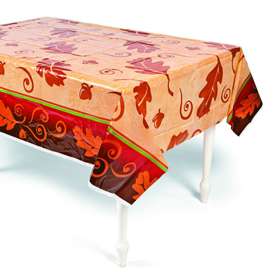 Taquan Floral Thanksgiving Tablecloth