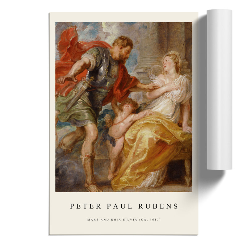 Modello Print by Peter Paul Rubens - Frameless Print, 42cm H x 30cm W x 0.1cm D