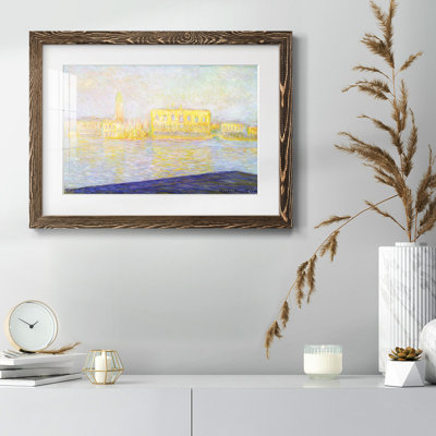Monet, impression sur papier encadrée