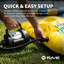 Lancement d'eau de Rave Sports