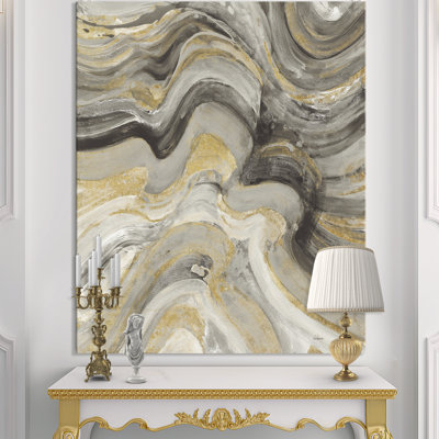 " Glam Gold Canion " Painting Print