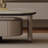 Italian minimalist rotating end table