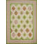 Tapis kilim Durrie Nomade tissé à plat 8 x 10 po