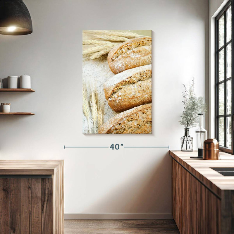 Yarlin Three Wheat Loaves, 39" H x 26" W