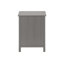 Table d'appoint, table de bout, table d'appoint, 2 niveaux, chambre à coucher, table de chevet, lampe, tiroir de rangement, placage gris antique, transitionnel-1978354917