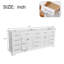 Base de meuble-lavabo double Adimar