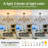 12 - Light Sputnik Modern Linear Chandelier