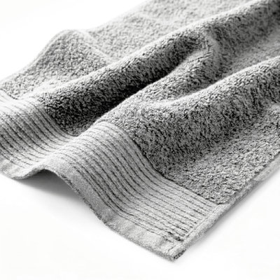 Ensemble de serviettes en marbre et uni à séchage rapide 100% coton 500 g / m² Kreager 500 GSM