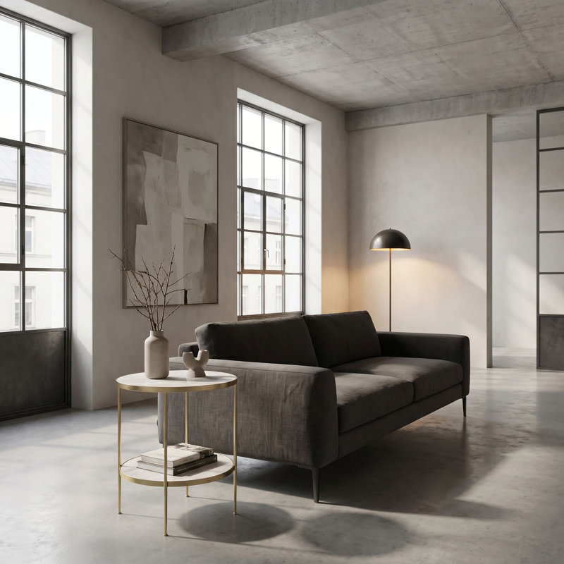 Rivoli Marble End Table