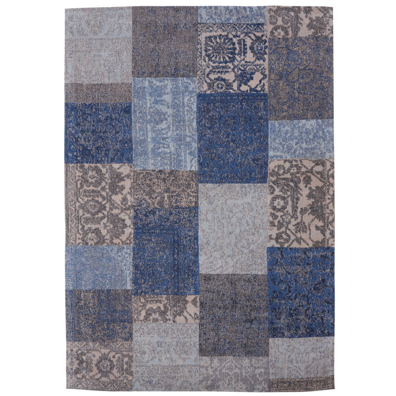 Dahlstrom Geometric Chenille Hand Woven Area Rug, Rectangle 80 x 150cm