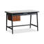 Bureau d'ordinateur pour bureau à domicile avec tiroirs de couleur contrastante-1973762347