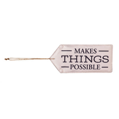 Décoration murale «Makes Things possible»