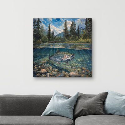 Up close - 32"x32" art on canvas