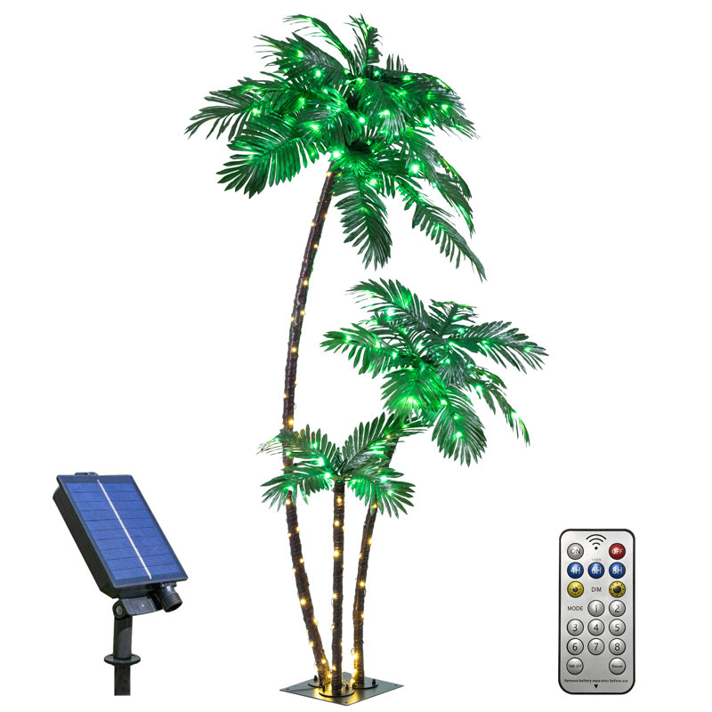 72'' Faux Palm Tree