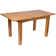 Extendable Oak Solid Wood Base Dining Table