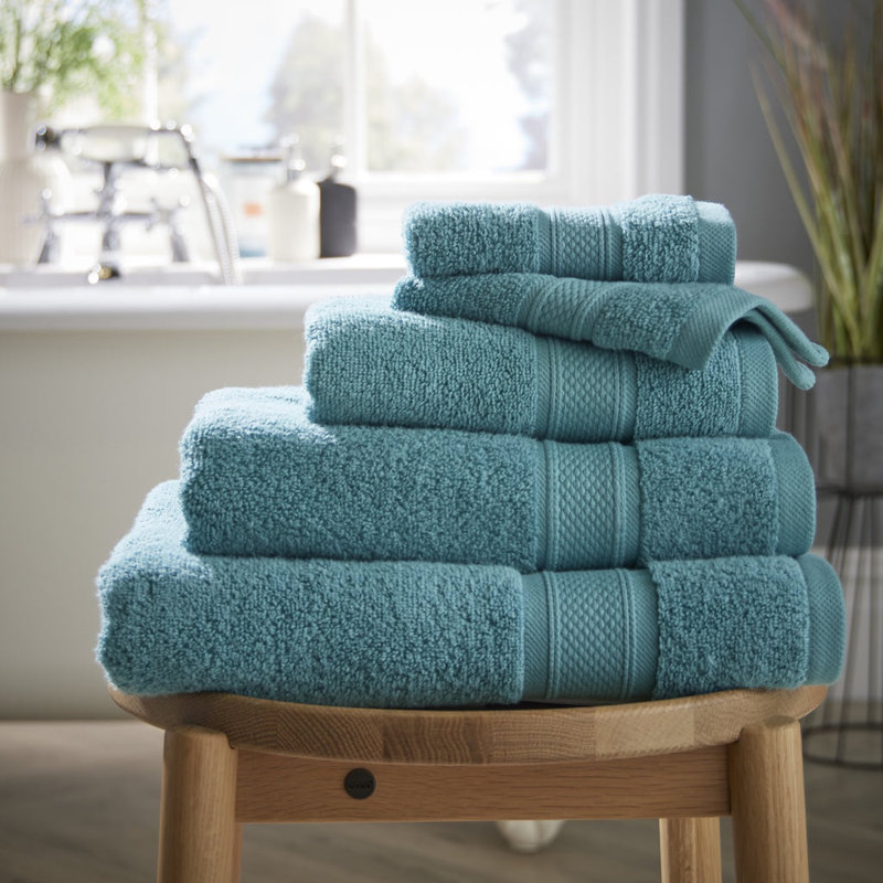 Luxury Zero Twist 100% Cotton Bath Towel, Teal