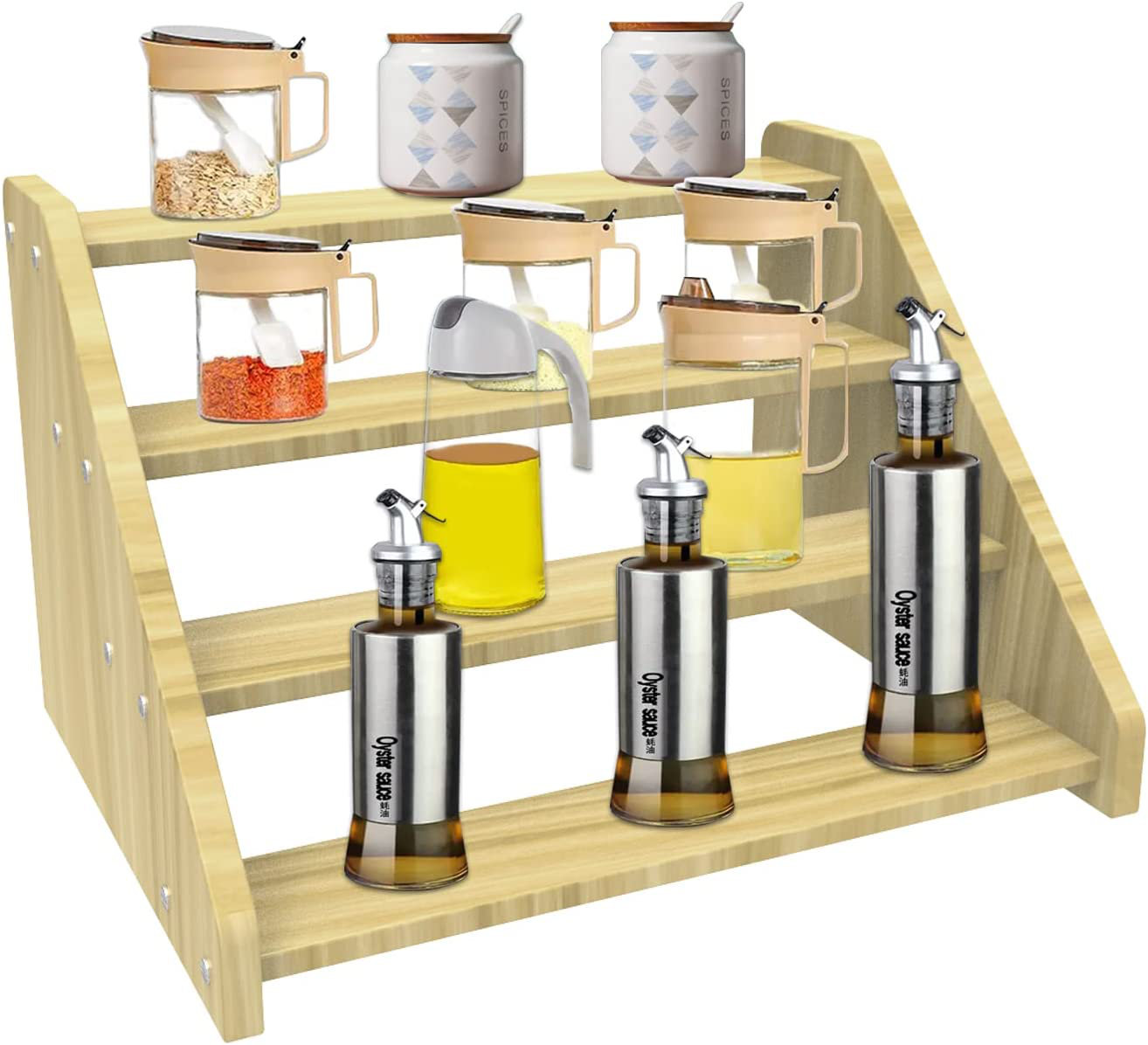 Prep & Savour Freestanding Spice Rack