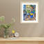 « Citrons bleus » de Charline, sur papier encadré, par Charline Print-91291667-91291666