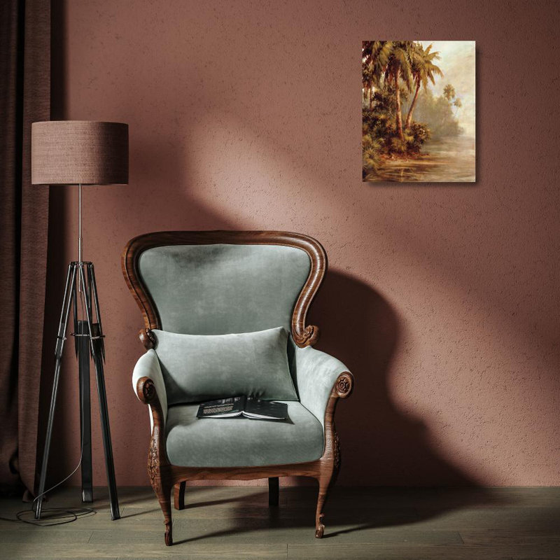 «Bayou Breeze Malarz», reproduction d'art sur toile tendue: Hidden Bank, H 18 po x l 15 po
