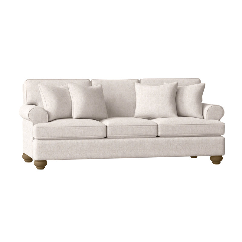 Artisan Landing Upholstered 86'' Sofa, Sunweather, Elite Dove Linen