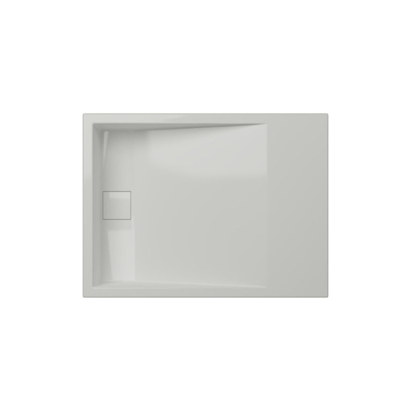 Lavabo de salle de bain à surface solide blanc matte 24 po Cantrio ST-24184 SolidTech