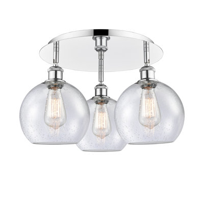 Plafonnier encastré 20 po 3 lumières Ellington