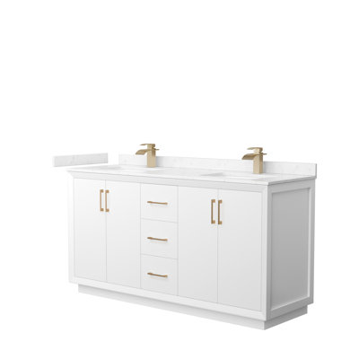 Ensemble de meuble-lavabo double 66 po Strada
