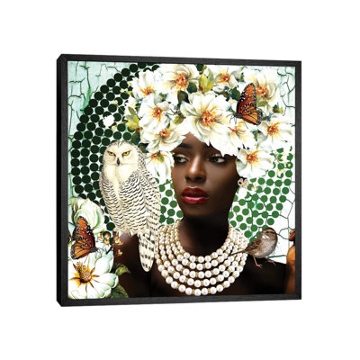 Pearls In Bloom by Yvonne Coleman Burney - Print on Canvas