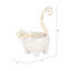 Scarbrough Kitty Trinket Tray, White and Gold Ceramic Jewelry Holder and Organizer-1463137890