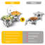 Stainless Steel Round Chafing Dish, Party Buffet Server, Buffet Accessory Warmers (set of 2)