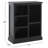 Aoting 30.1" H x 25" W Solid Wood Standard Bookcase-1664943388