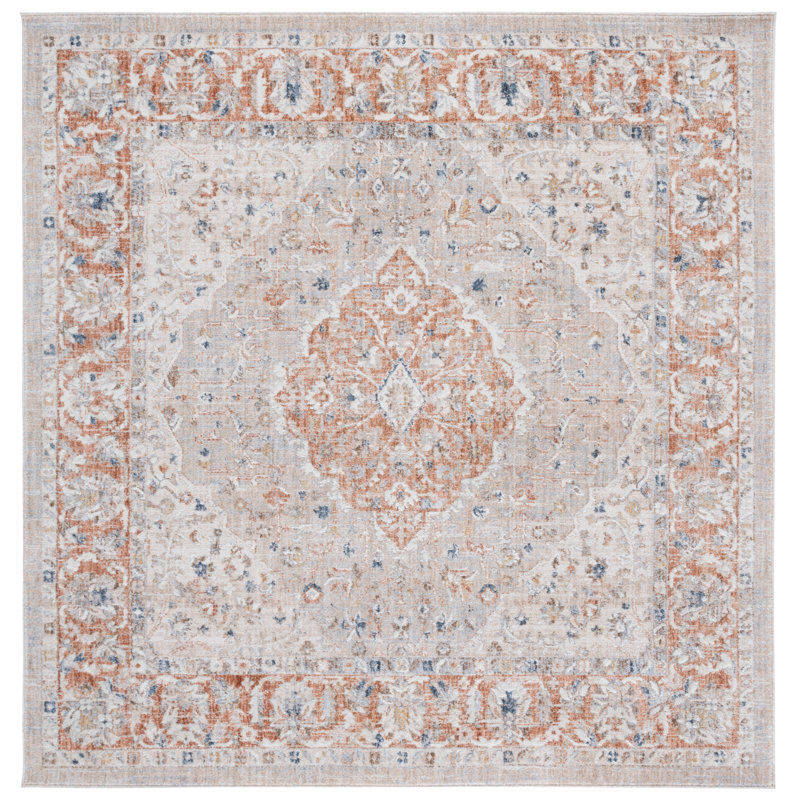 Scarlett 414 Performance Oriental Rug, Square 6'7"
