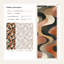 Décoration murale abstraite Mid-Century