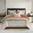 Jenson Spice Color Block Stripe 7-Piece Cal King Comforter Set with Throw Pillows-494467978-494467981