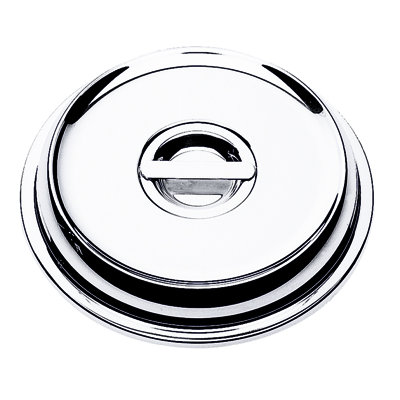 Menu & Banquet Cover for Round Plate 13" - 12 Pieces - Stainless Steel