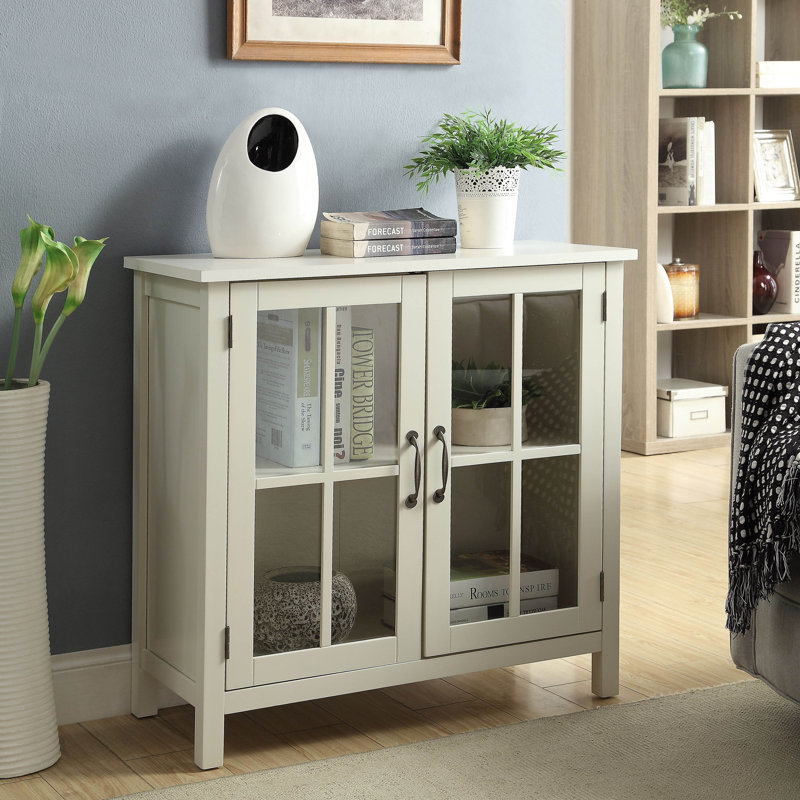 Omolana Accent Cabinet, Easy White