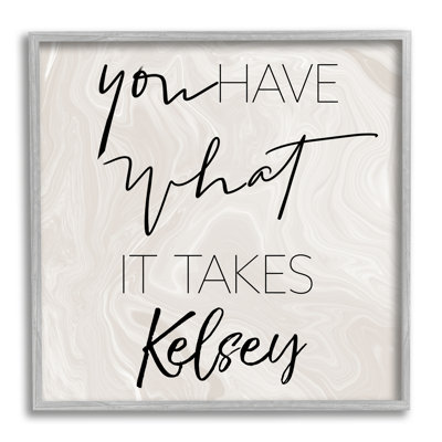 What It Takes cmw-068, art mural personnalisé