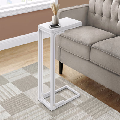 Accent Table, C-Shaped, End, Side, Snack, Contemporary, Modern