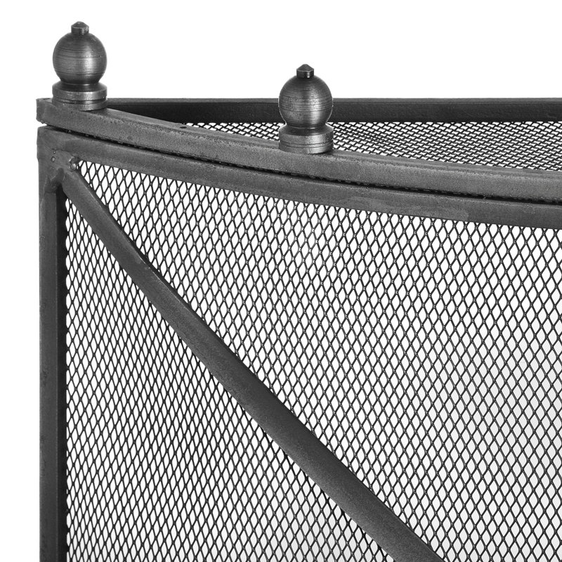 Frasier 1 Panel Steel Fireplace Screen