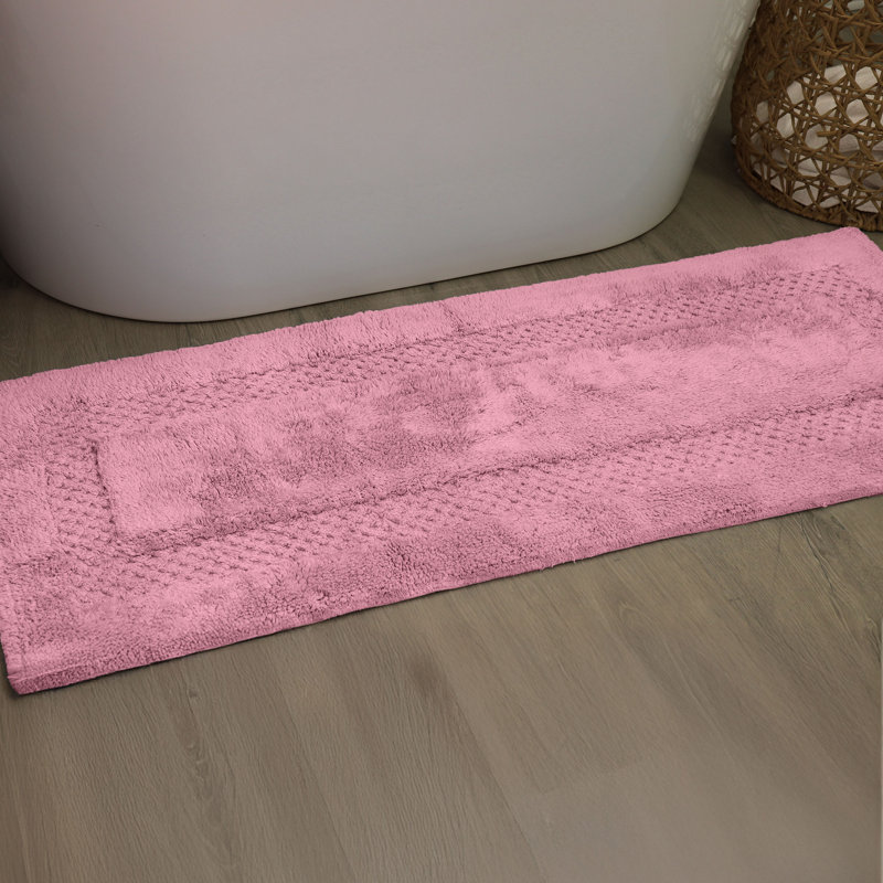 Antigona Soft Bath Rug, 21" W x 54" L, Pink