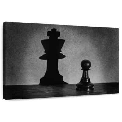 Senne Chess Pawn King Shadow