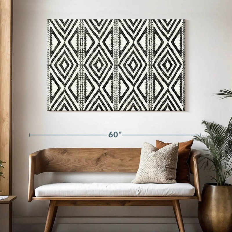 Motif sauvage africain Avery II, H 32 po x l 48 po