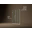 Components 57-1/4-In58-In W X 71-1/2-In H Frameless Pivot Shower Door With 3/8-In Crystal Clear Glass And Back-To-Back Vertical Door Pulls-975724768