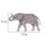 Décoration murale éléphant-844659876
