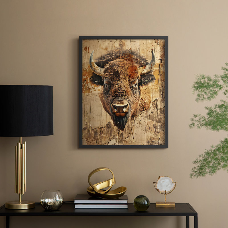 "ANIMALS Series CDL XXXIX" par J Paul, Noir, noir, noir, noir, H 21 po x l 17 po